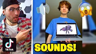 JUNGE IMITIERT "ECHTE MINECRAFT" SOUNDS!  - TIK TOK REAKTION