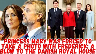 Princess Mary was forced to take a photo with Frederick: a blow to the Danish royal house