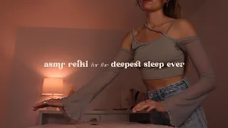 ASMR REIKI full body scan & chakra balancing for the deepest sleep ever | personal attention