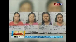 4 na notoryus umano sa pagnanakaw sa mga mall, arestado