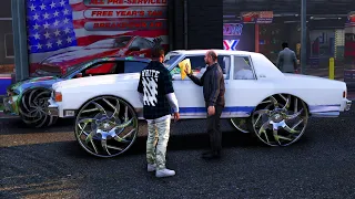 GRINDING FOR A COOK UP SPOT & TEST DRIVING A WHIP! GTA 5 - REAL TRAP LIFE MODS DAY 7