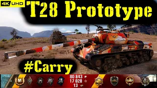 World of Tanks T28 Prototype Replay - 11 Kills 6.4K DMG(Patch 1.5.1)