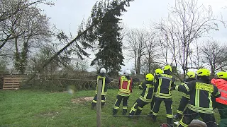 Sturm - Einsatz für die Feuerwehr Kevelaer