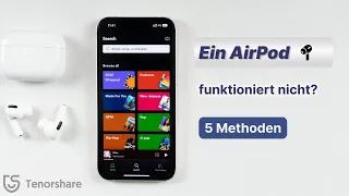 Ein AirPod funktioniert nicht? So behebt man das Problem