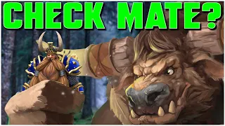 Is LVL 6 TC The Ultimate Check Mate?! | WC3 | Grubby