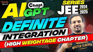 Definite Integration Class 12 | JEE 2024 | JEE 2025 | Vedantu Telugu JEE | Kiran Sir