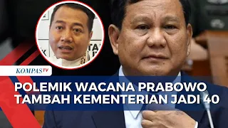 Pengamat Politik, Adi Prayitno Angkat Bicara soal Wacana Prabowo Tambah Kementerian Jadi 40