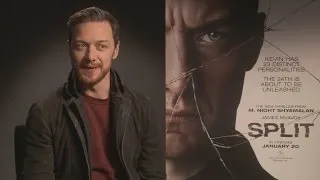 Split: James McAvoy talks funny thrills & cross dressing