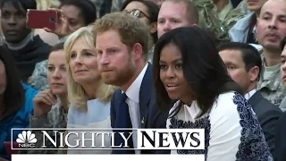 Prince Harry’s Mission to Help Injured Veterans Comes to America | NBC Nightly News