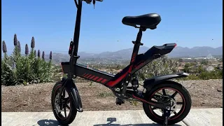 Electric Bicycle, Sailnovo 14'' Folding E Bike for Adults and Teenagers Review, Goes fast and can be