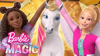 Barbie A Touch Of Magic!  | 40 Minute Barbie Netflix Compilation | Fun Barbie Moments!