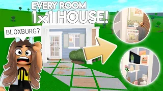 Building a BLOXBURG house but EACH room is 1x1!?