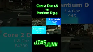 Fast Pentium D vs Slow Core2Duo #shorts