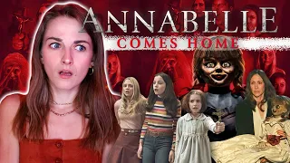 ANNABELLE COMES HOME (& causes chaos) | Movie Reaction