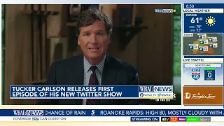 Tucker Carlson launches first episode of Twitter show