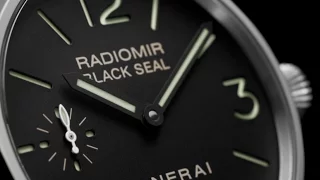 Panerai Radiomir Black Seal PAM183 Watch Overview HD
