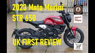 2023 Moto Morini STR650 Seiemmezzo UK FIRST Review
