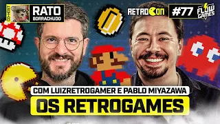 OS RETROGAMES! com Pablo Miyazawa e Luiz RetroGamer! - Flow Games #77 #flowgames
