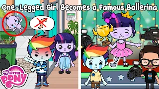One-Legged Girl Became Famous | My Little Pony In Toca Life World | Toca Sad Story | Toca Boca