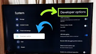 TCL Smart Google TV : How to Enable Developer Options