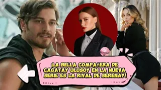 ¡La bella compañera de Cagatay Ulusoy en la nueva serie es la rival de Serenay!#cagatayulusoy