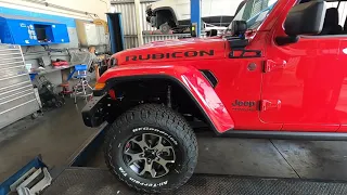 Lift kit install on a 2020 Jeep JL