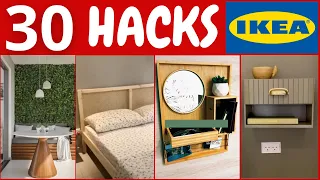 IKEA 30 HACKS   GENIALES DE IKEA PARA DECORAR TU CASA  😉LAS MEJORES 2023| GENIUS HACKS#ikeahack