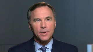 Bill Morneau discusses his book, differences with PM Trudeau