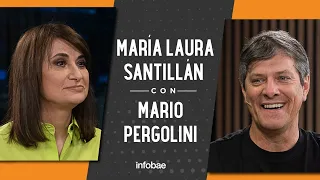 Mario Pergolini con María Laura Santillán: “No soporto las fiestas hasta altas horas”