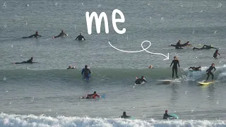 surfing the LONGEST and MOST CROWDED wave in Morocco