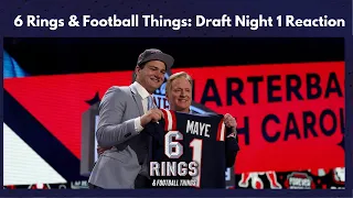 Why fans should be OPTIMISTIC about the Drake Maye pick | 6 Rings & Football Things