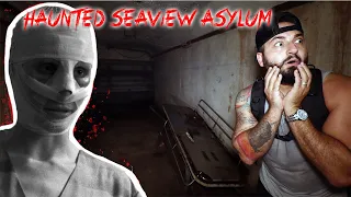 THE HAUNTED ABANDONED SEAVIEW ASYLUM // TERRIFYING MORGUE ROOM FOUND!