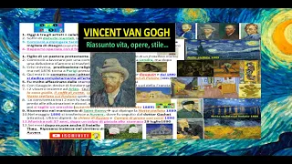 VINCENT VAN GOGH riassunto vita, opere, corrente artistica (+ notte stellata, campo di grano etc...)