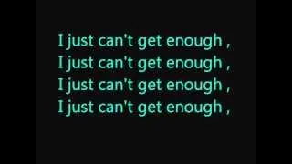 Depeche Mode - Just Can't Get Enough (Lyrics)