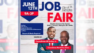 City of Memphis Job Fair - June 12th,  2021