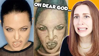 Worst Tattoos Ever That SHOULD NOT EXIST - REACTION