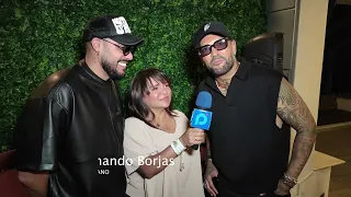 🚨LOS BORJAS EN EXCLUSIVO🚨. Luis Fernando Borjas y Ronald Borjas en concierto