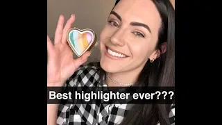 BEST HIGHLIGHTER EVER? - MERMAID'S HEART HIGHLIGHTER by Makeup Revolution Review