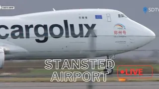 Stansted Airport Live - 1st May 2024 - STN / EGSS - Cargo Operations 747 / 777 / A330