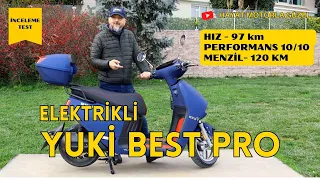 Elektrikli Motosiklet Ne Kadar Hız Yapabilir? | Yuki Best Pro İnceleme | Hayat Motorla Güzel