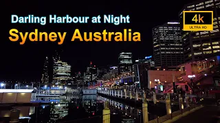 Darling Harbour at Night | Sydney Australia
