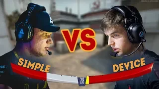 S1MPLE vs DEVICE - КТО ДОЛЖЕН СТАТЬ ЛУЧШИМ в 2018?