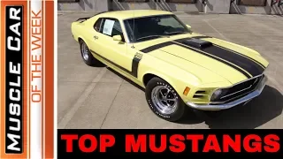 Top Mustangs - Muscle Car Of The Week Episode 283 V8TV