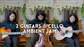 Live-looping Ambient Cello-Guitar Meditation | Boss RC-300 Loop Machine | Strymon BigSky & Timeline