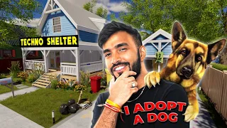 I FOUND A CUTE PUPPY AT ABANDONED HOUSE | HOUSE FLIPPER - TECHNO GAMERZ