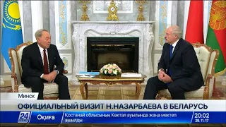 Нурсултан Назарбаев провел переговоры с Александром Лукашенко