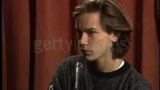 River Phoenix - 1989 academy awards luncheon interview