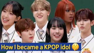 Why I became a K-pop idol🙄 Dita, Natty, Zhang hao, Seok Matthew, Fatou, Eddie's Story