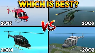 GTA : BEST MAVERICK HELICOPTER? (GTA 5, GTA4, GTA SAN, GTA VC)