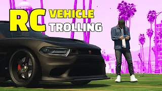 Trolling My Friend with The New RC Personal Vehicle | GTA Online Trolling